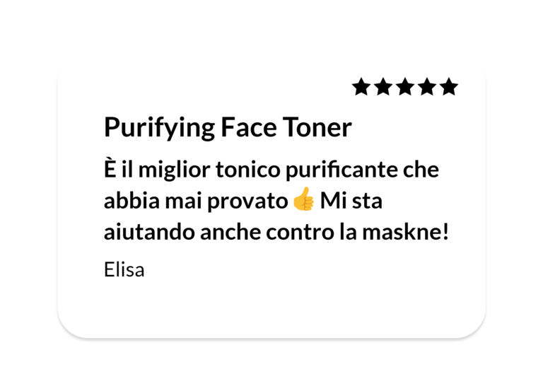 Purifying Face Toner review – 4